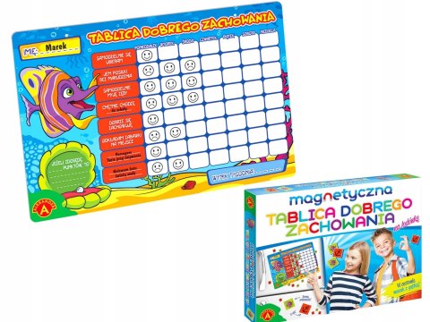 Magnetyczna tablica dobrego zachowania Magnetyczna tablica dobrego zachowania