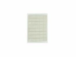 Masa mocująca samoprzylepna op. 40 szt. rozm.10 x 10 mm grubość: 0,5 mm. PSD-2496