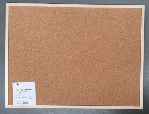 Tablica korkowa 60 x 80cm Tablica korkowa 60 x 80cm