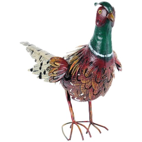 Figurka ogrodowa metalowa bażant 64x20x40 cm Figurka ogrodowa metalowa bażant 64x20x40 cm