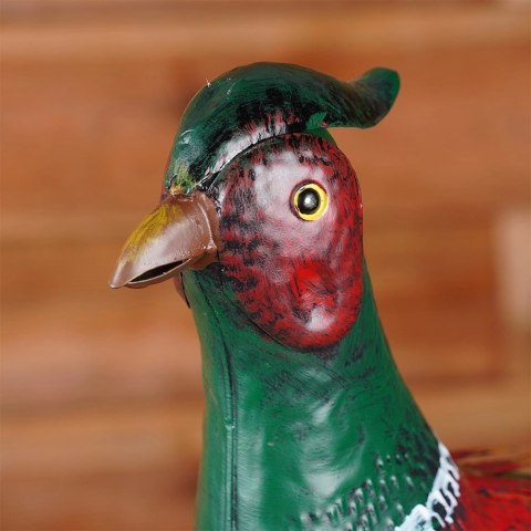 Figurka ogrodowa metalowa bażant 64x20x40 cm Figurka ogrodowa metalowa bażant 64x20x40 cm