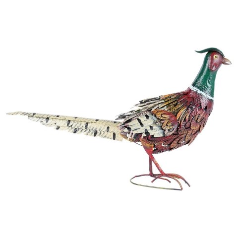 Figurka ogrodowa metalowa bażant 64x20x40 cm Figurka ogrodowa metalowa bażant 64x20x40 cm
