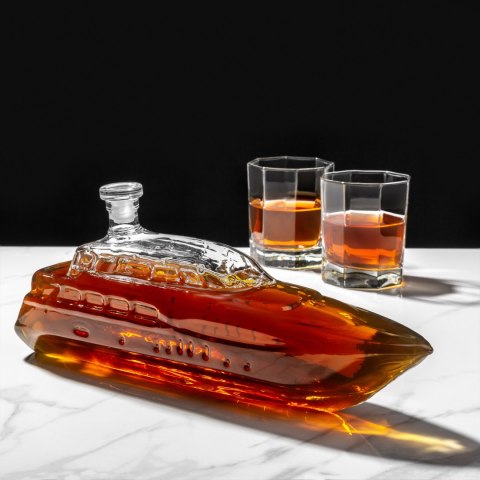 Karafka Jacht do whisky 1L - prezent dla Taty - Dziadka - Męża - Brata Karafka Jacht do whisky 1L - prezent dla Taty - Dziadka - Męża - Brata