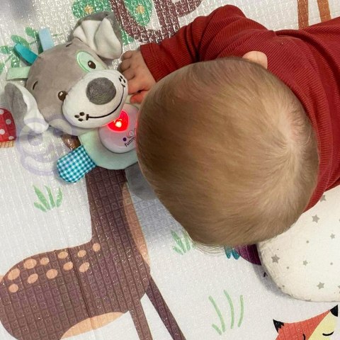 WOOPIE BABY Interaktywny Pluszak Przytulanka dla Niemowląt Światło Dźwięk Piesek Usypiacz WOOPIE BABY Interaktywny Pluszak Przytulanka dla Niemowląt Światło Dźwięk Piesek Usypiacz