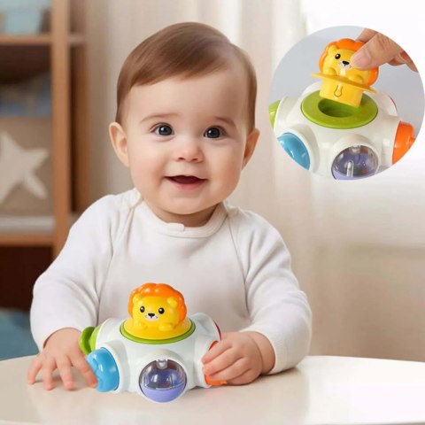 WOOPIE BABY Kosmiczna Rakieta Aktywności - Edukacyjna Kostka Sensoryczna 18m+ WOOPIE BABY Kosmiczna Rakieta Aktywności - Edukacyjna Kostka Sensoryczna 18m+