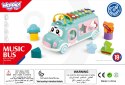 WOOPIE BABY Samochodzik Muzyczny Sorter z Cymbałkami Zielony