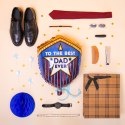 Balon foliowy To the best Dad ever 45x59cm PartyPal