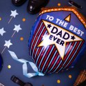 Balon foliowy To the best Dad ever 45x59cm PartyPal