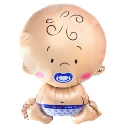 Balon foliowy bobas chłopiec 50x75cm VivaParty