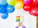 Balony lateksowe Strong, Czerwone, Pastel Poppy Red, 23cm, 100 szt. Partydeco