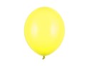 Balony lateksowe Strong, Żółte, Pastel Lemon Zest, 30cm, 100 szt Partydeco