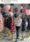 Małe Balony Pastelowe Gemar 5" Granatowe Navy, 12cm, 100 szt. Gemar