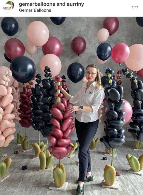 Małe Balony Pastelowe Gemar 5" Granatowe Navy, 12cm, 100 szt. Gemar Małe Balony Pastelowe Gemar 5" Granatowe Navy, 12cm, 100 szt. Gemar