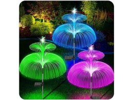 Lampa solarna ogrodowa meduza RGB/100