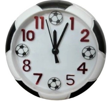 Zegarek budzik 11cm PIŁKA 21-2212 Zegarek budzik 11cm PIŁKA 21-2212