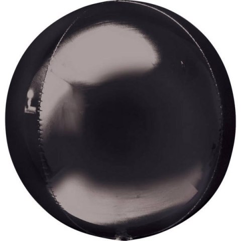 Balon Orbz kula czarna 3D 40 cm Amscan / Anagram Balon Orbz kula czarna 3D 40 cm Amscan / Anagram