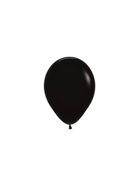 Balony lateksowe Sempertex, Black, 12cm, 50szt. Sempertex