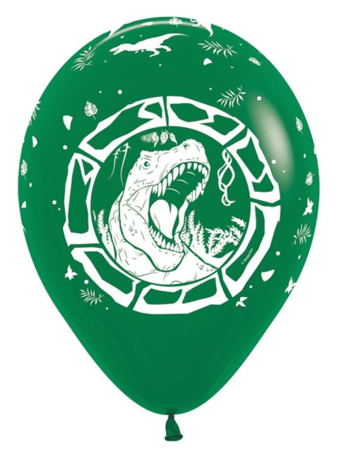 Balony lateksowe Sempertex Dinozaur T-Rex, Dino, 30cm, 25szt. Sempertex Balony lateksowe Sempertex Dinozaur T-Rex, Dino, 30cm, 25szt. Sempertex