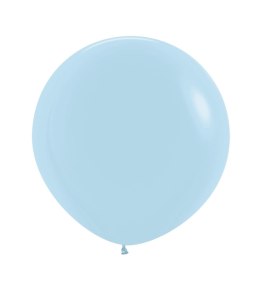 Balony lateksowe Sempertex, Pastel Matte Blue, 60cm, 10 szt. Sempertex