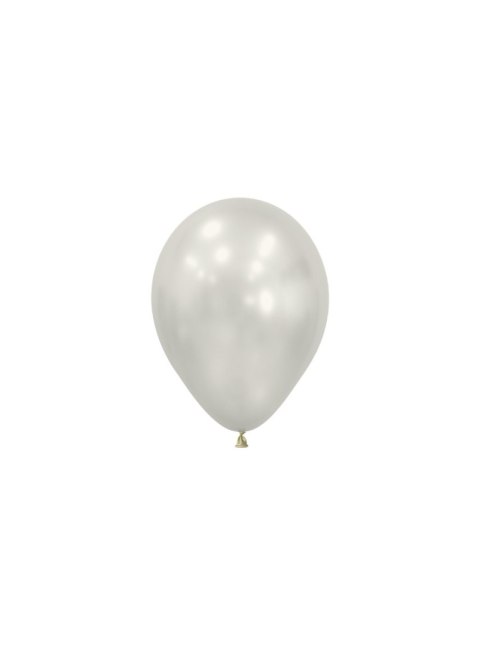 Balony lateksowe Sempertex Silk Oyster White, 12cm, 50szt. Sempertex
