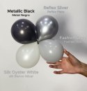 Balony lateksowe Sempertex Silk Oyster White, 12cm, 50szt. Sempertex