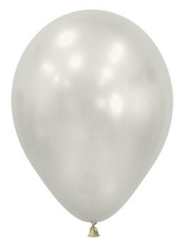 Balony lateksowe Sempertex Silk Oyster White, 30 cm, 50szt. Sempertex