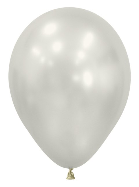 Balony lateksowe Sempertex Silk Oyster White, 30 cm, 50szt. Sempertex