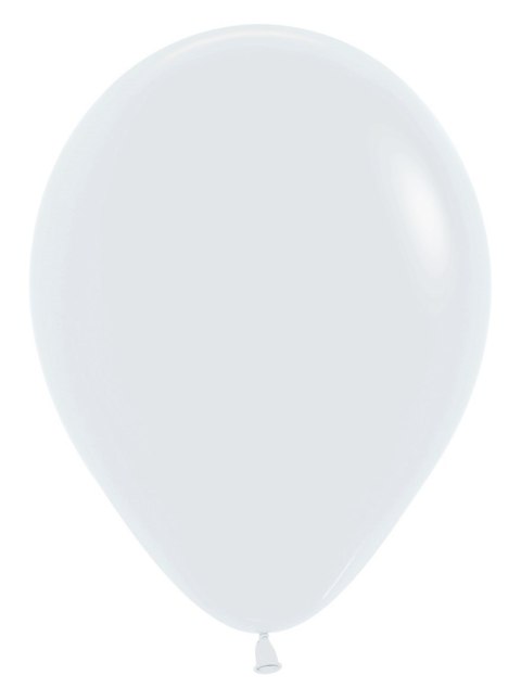 Balony lateksowe Sempertex White, biały, 30 cm, 50szt. Sempertex