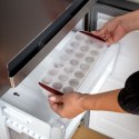 Foremka forma do 21 kostek lodu z silikonowym dnem łatwe wyciąganie