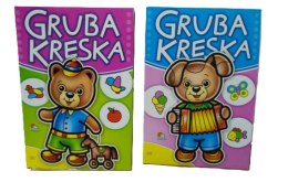 Kolorowanka GRUBA KRESKA