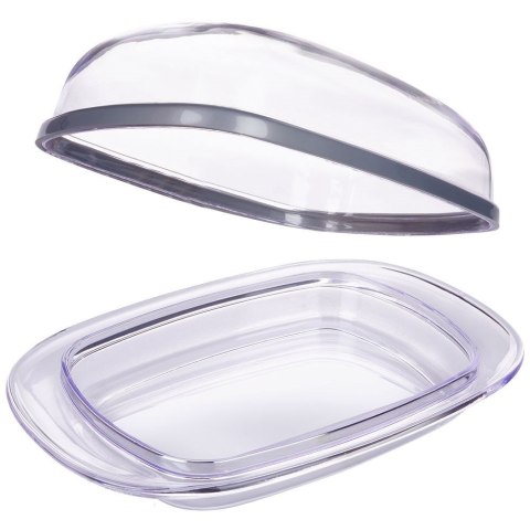 MASELNICZKA PLASTIKOWA MASELNICA PRZEZROCZYSTA POJEMNIK NA MASŁO HOBBY LIFE 127131 MASELNICZKA PLASTIKOWA MASELNICA PRZEZROCZYSTA POJEMNIK NA MASŁO HOBBY LIFE 127131