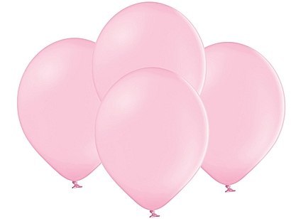 Balony 100szt różowe pastelowe 23 cm - 100szt. 88-06