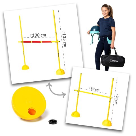 Przeszkoda treningowa Skippi 135 cm - prezent dla aktywnego dziecka Przeszkoda treningowa Skippi 135 cm - prezent dla aktywnego dziecka