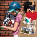 Skippi Hobby Horse - w plamy - czarne plamki - koń na kiju - kantar