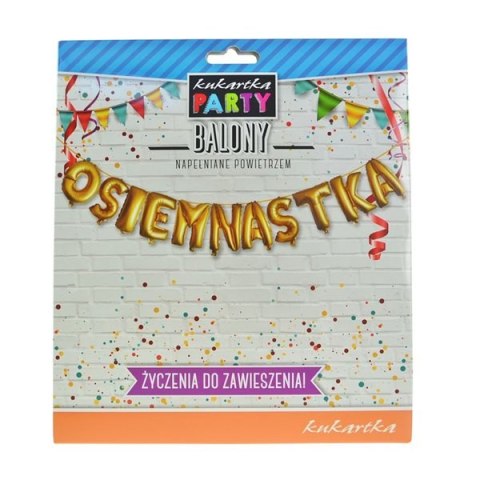 Balony Osiemnastka BAL-003 Balony Osiemnastka BAL-003