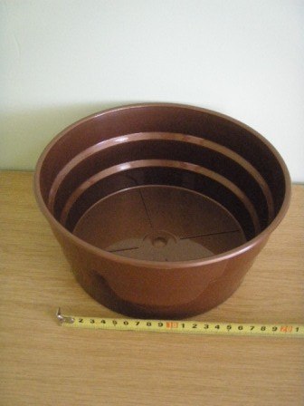Miska stroik 23cm czarne złoto Miska stroik 23cm czarne złoto
