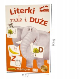 Memory literki duże i małe