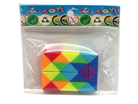 Układanka 12szt wąż magiczny 24 kostki Układanka 12szt wąż magiczny 24 kostki