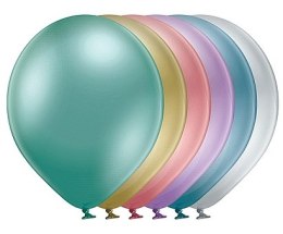 Balony metalizowane 30cm mix 50szt 90-20