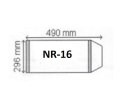 Okładka A4 regulowana 25szt. wys.296mm | 0288