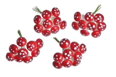 Sztuczne muchomory piki, 36szt 22CAN19-792 Sztuczne muchomory piki, 36szt 22CAN19-792