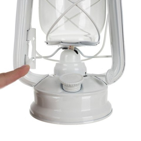 Lampa naftowa 24 cm biała 20693 Lampa naftowa 24 cm biała 20693