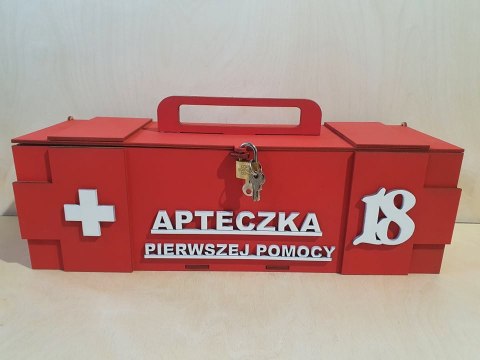 Skrzynka na alkohol APTECZKA "18"