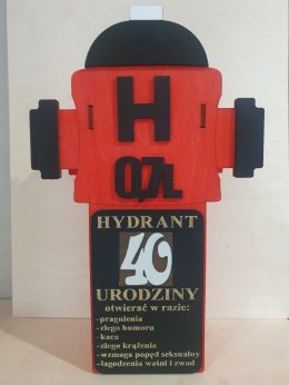 Stojak na alkohol hydrant 