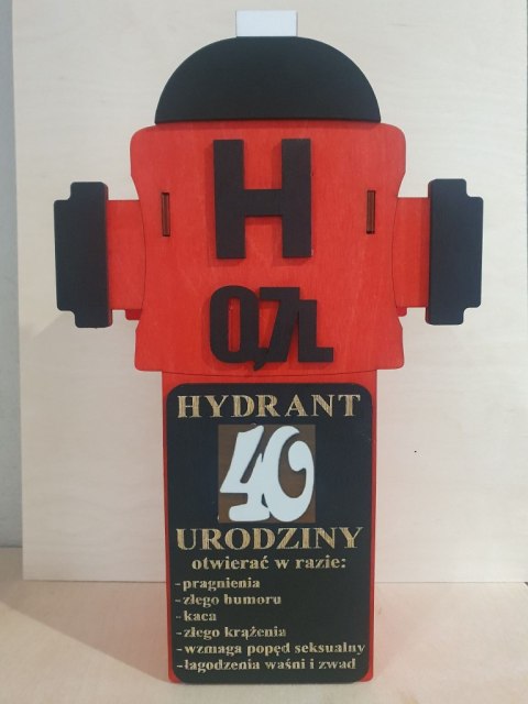 Stojak na alkohol hydrant "40"