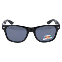 Okulary polaryzacyjne wayfarer czarne