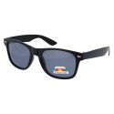 Okulary polaryzacyjne wayfarer czarne