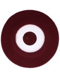 Beret damski w stylu francuskim ciemny bordo