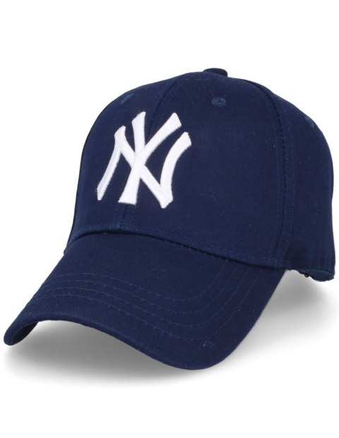 Czapka z daszkiem snapback regulowana granatowa Czapka z daszkiem snapback regulowana granatowa
