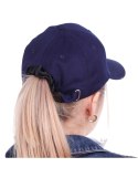 Czapka z daszkiem snapback regulowana granatowa